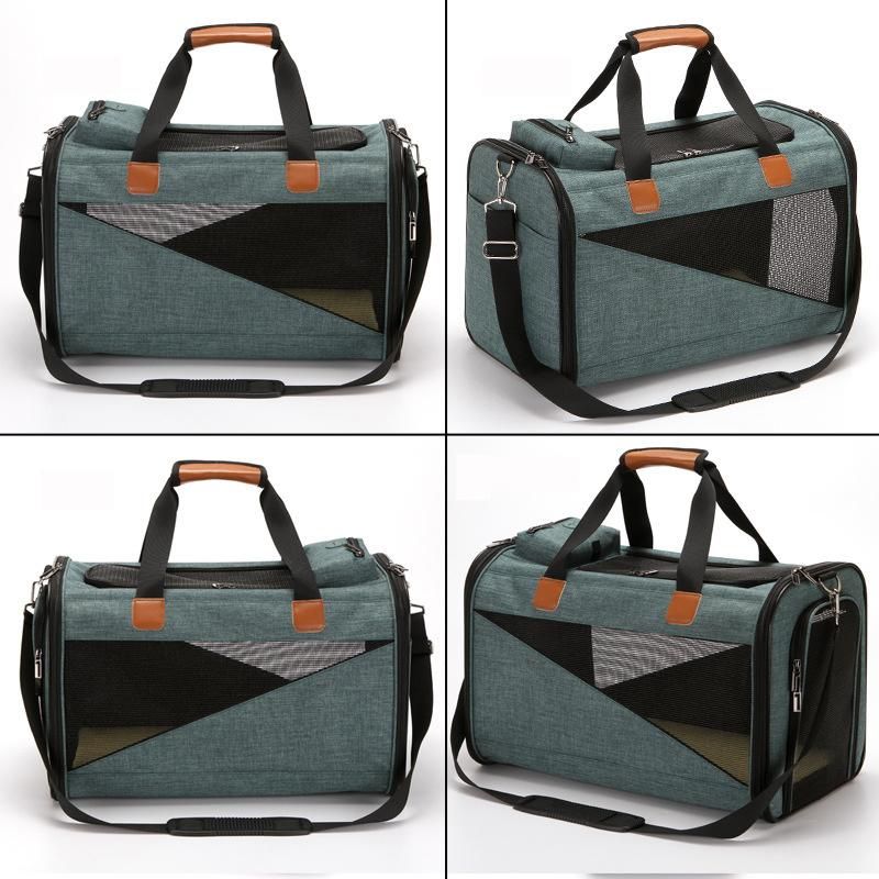 Breathable Convenient Fashionable Folding Tote Travel Dog Pet Cat Bag