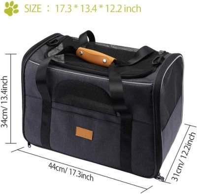 Wholesale OEM Customized Big Square High Space Animal Outdoor Actitives Pet Bag