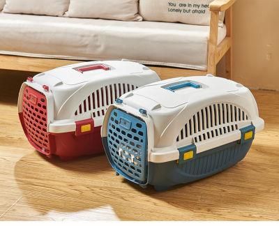 Plastic Cheap Cat Cages Pet Products Cat Transport Box Pet Carrier