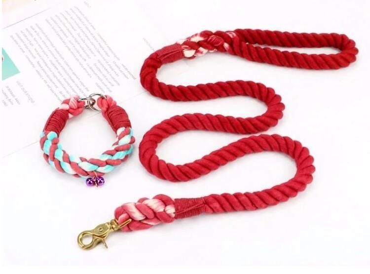 Factory Wholesale Pet Collar Show Custom Hemp Dog Leash
