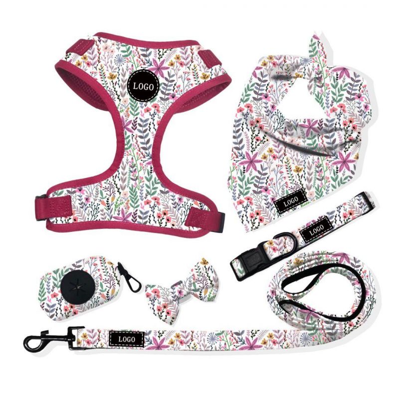 Custom High End Dog Harness Luxury Pechera PARA Perro Pet Dog Reversible Harness Reflective Dog Harness