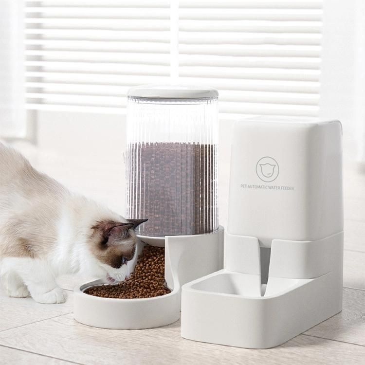 Cat Dog Feeder Food Machine Unplugged Food Eating Pet Feeding Bowl for Pets