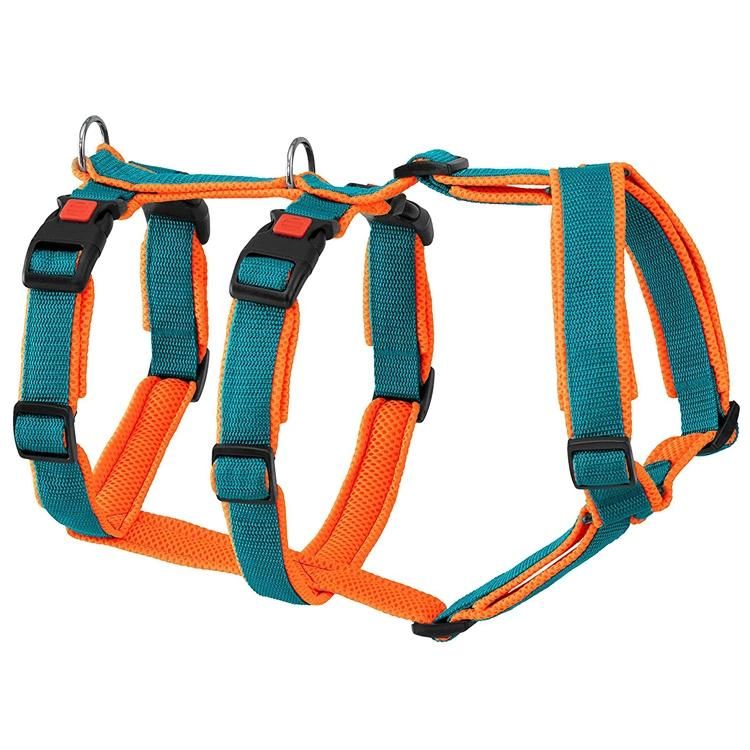 Outdoor Pet Accessory New Design Nylon Polyester Colorful Dog Harness