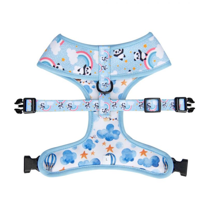 Pet Accessories Fashion Personalized Patterned Designer Custom Print Reversible Sublimation Dog Harness Vest for Pets