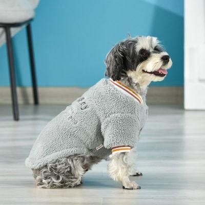 Designer Colourful Comforter Warm Pet Apparel Clothes Wholesale Ropa PARA Mascotas Coat Dog Fleece Jumper