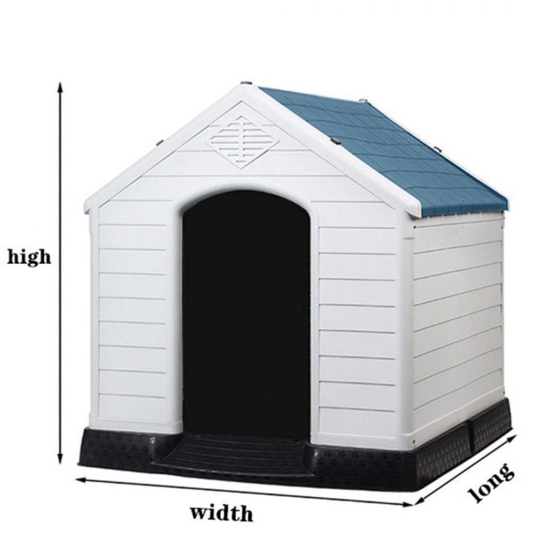 Plastic Kennel Outdoor Large Dog Removable and Washable Golden Retriever Teddy Pet Kennel Dog House Rainproof Amaw-0125