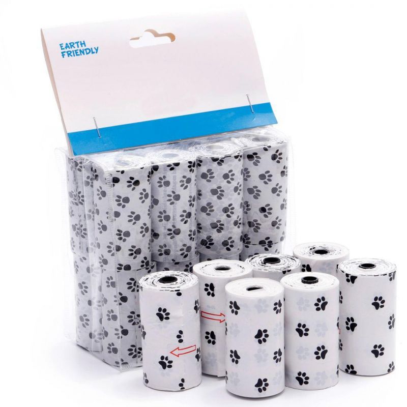 9X13 Inch Biodegradable Pet Cat Dog Waste Poop Poo Bags Plastic Bags