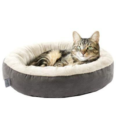 Cabin Round Donut Cat and Dog Cushion Bed