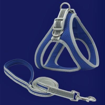Reflective Tape Dog Harness with Pet Leash