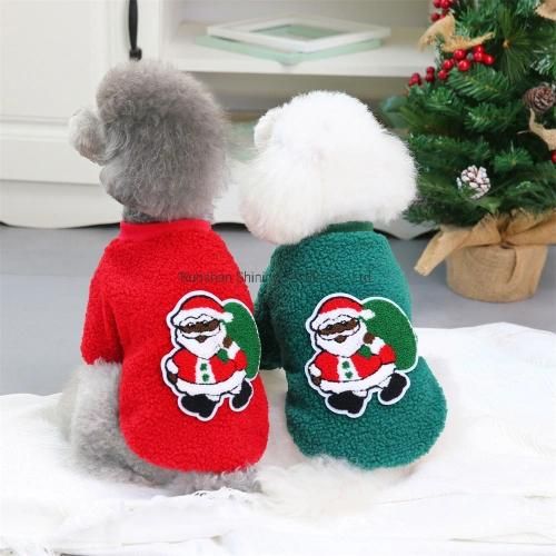 Wholesale Dog Clothes Pet Holiday Apparel Christmas Hoodie