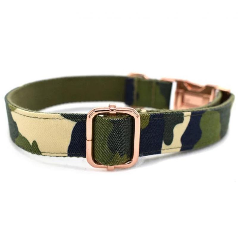 Military and Camo Collection Dog Collar with Fast Delivery and Small MOQ