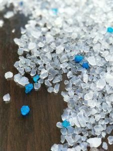 Dust Free White and Blue Crystal Cat Litter