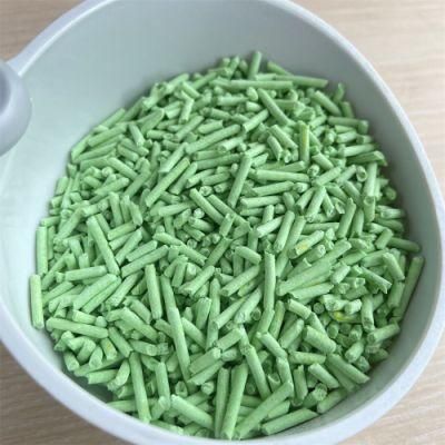 OEM Ball Shape Litter Sand Natural Fiber 6L Tofu Kitten Litter Dust Free Silica Sand Biodegradable Cat Litter