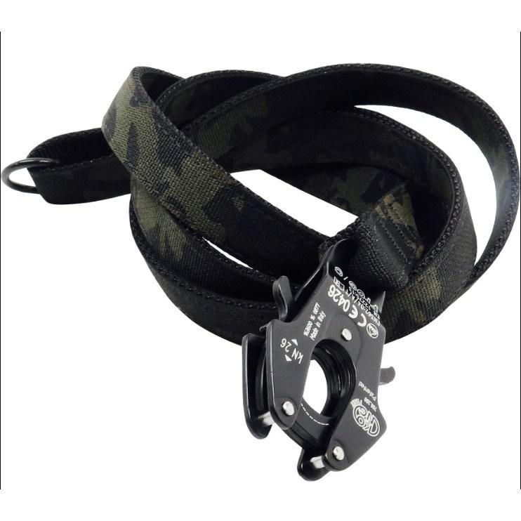 Heavy Duty Nylon Printing Military Dog Leash with Frog Clip