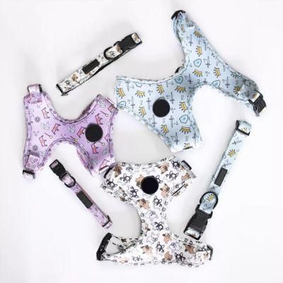 Premium Quality Custom Design &amp; Logo Dog Harness Set, Pet Collar Lead Accessories