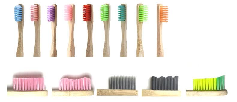 Natural Pet Brush Bamboo Silicone Massage Bath Brush Washing Massage Grooming Comb