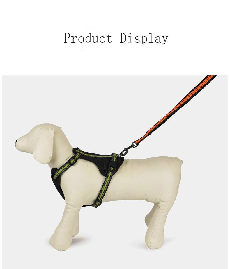 Amazon Hot Pet Products Dog Elastic Leash Diving Material Handle Leash Comfortable Dog Leash