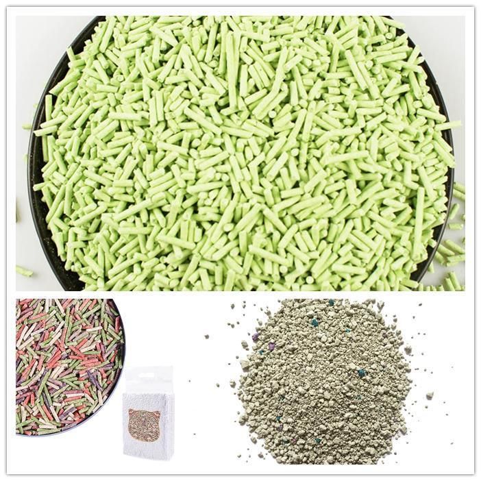 Fussie Low Dust Recycled Paper Silicagel Disposable Exquisicat Cat Litter for Cat Cleaning
