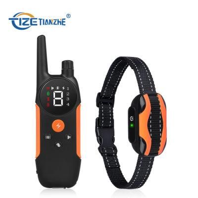 Pet Trainer Human Waterproof Remote Electric Control Pet Dog Training Rechargeable Shock Collar for Dog Training/Factory Price