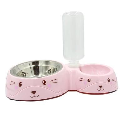 Stainless Steel Bowl Pet Water and Food Dispenser