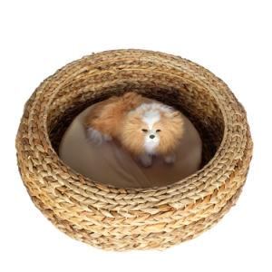 Natural Woven Comfortable Banana Leaf Pet House for Cat