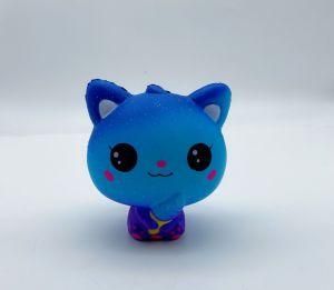 Blue Cat Hot Selling Squishy Galaxy Dog Toy Christmas Gifts for Pet Dog and Cat