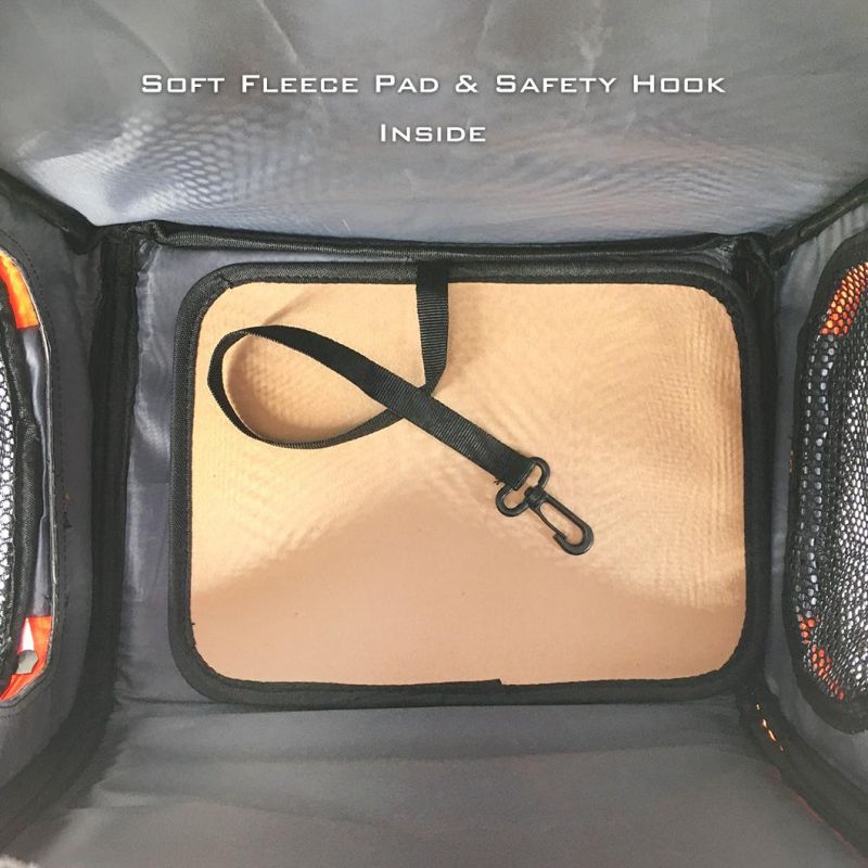 Pet Carrier with Detachable Wheels Bags a Medium Backpack on Wheels Small Dog Cat Travel Bag