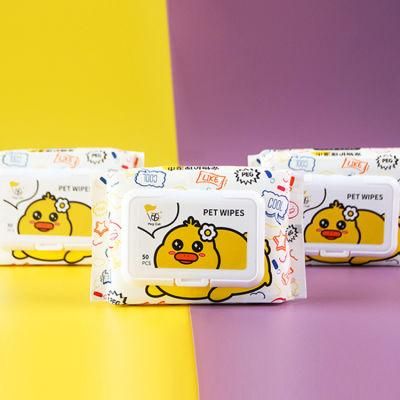 Biokleen OEM Custom Pet Ear Teeth Cleaner Finger Cotton Grooming Wipes Toothbrush Dogs Cats Oral Eye Ear Pet Wet Wipes
