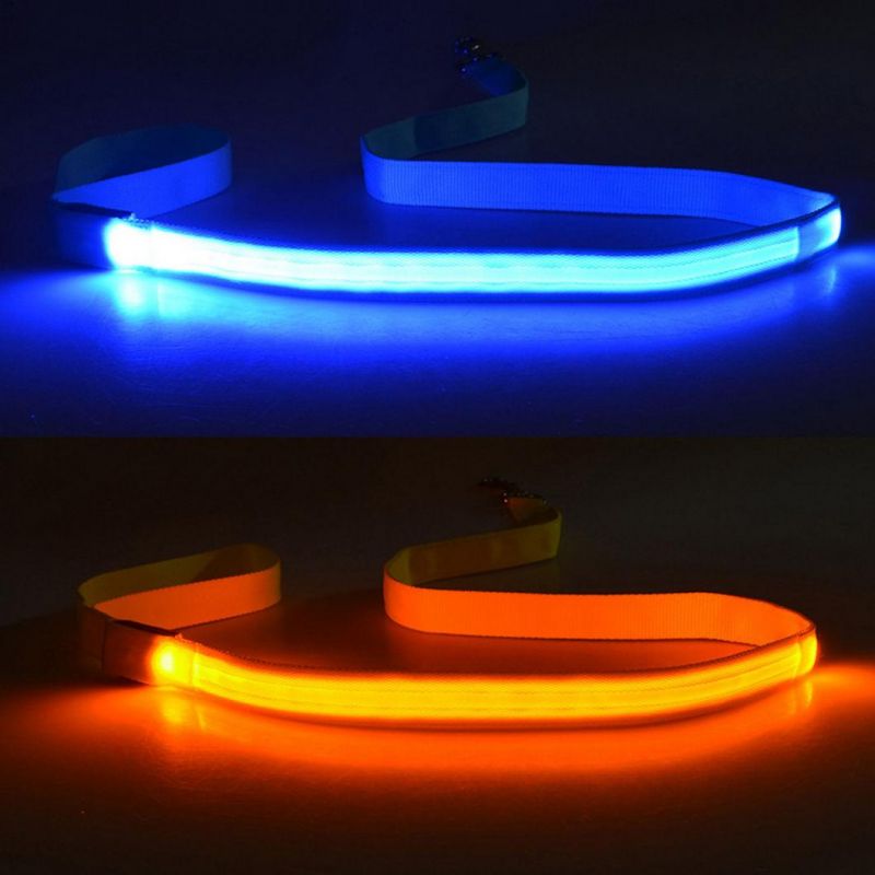 Light up Leash LED Traction Belt Flashing Dog Leash