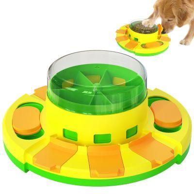New Design New Iq Eco-Friendly Plastic Pet Educational Training Hidden Fun Slow Food Feeder Treat Interactive Dog Puzzle Toys