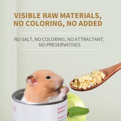Hot Sale Freeze-Dried Apple Chips Molar Toy Hamster Snacks