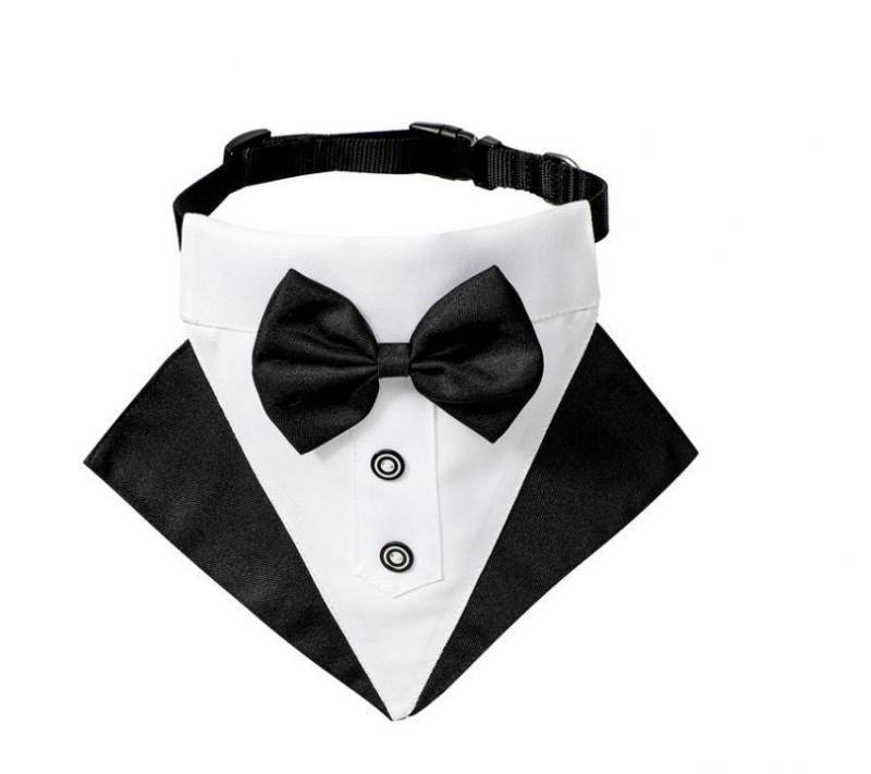 Pet Dog Cats Bandana Gentleman Scarf Bow Tie Collar Bowknot Bowtie Wedding Suit Decoration Dog Grooming Bandanas