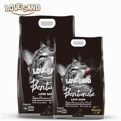 Love Sand Produce Clumping Bentonite Cat Litter Pet Product