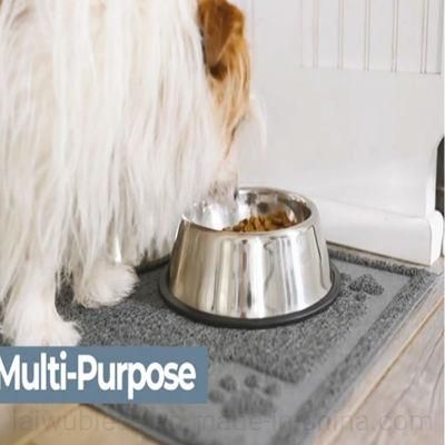 Dog Cat Placemat Food Mat Pet Bowl Mat Small Dog Feeding Mat