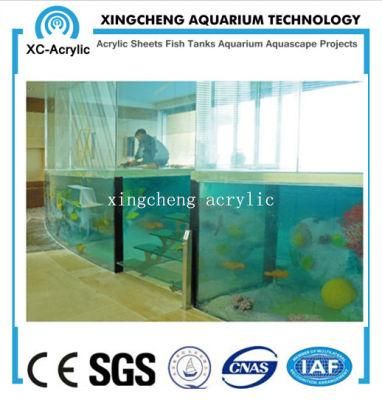 Customized Transparent UV Acrylic Material Aquarium Tank