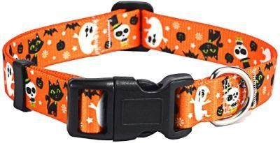 Pet Dog Leashes Sublimation Pattern Polyester Rope with Strong Hook