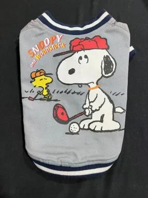 Pet&prime;s Fashion &quot;Snoopy and Woodstock&quot;Printed Pet Clothes Pet Accessories Dog Clothes