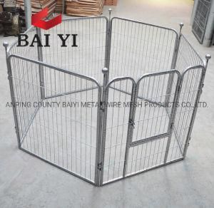 Large Outdoor Modular Dog Kennel for Dog Iron Fence Dog Kennel Fence Panel