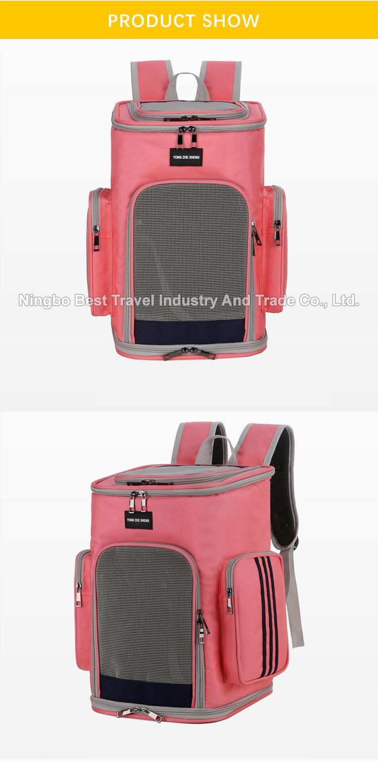 Travel Camping Small Cats Dog Backpack Carrier Bag Ventilated Breathable Pet Backpack