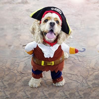 Pet Dog Funny Clothes Dogs Cosplay Costume Halloween Christmas Comical Outfits with Wig Set Pet Cat Dog Festival Party Clothing