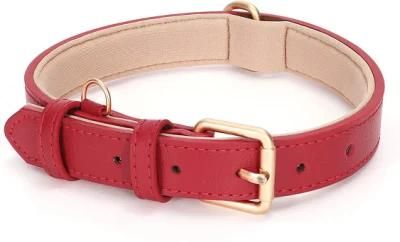 Heavy Duty Waterproof Classic Leather Dog Pet Collar