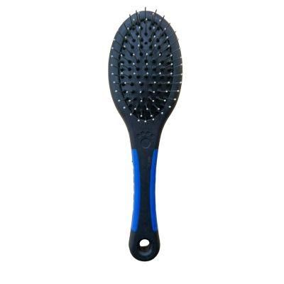 Hot Selling Dog Pet Products 2 Sided Dog Grooming Brush Pet Comb Blue-L