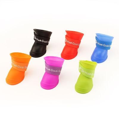 Dog Shoes Waterproof Rain Pet Shoes for Dog Puppy Rubber Boots Puppy Shoes Pet Products