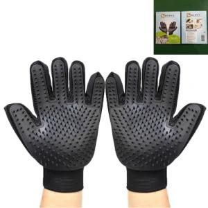 Pet Products Supply Black 259 Needle Gloves, MID-Opening