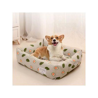 Hot Sale Cotton and Oxford Fabric Multiple Choices Dog Beds Pet