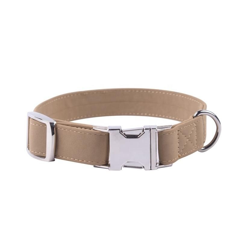 Pet Accessories Leather Dog Collar PU Leather Collar for Dog Cheap Leather Dog Collar