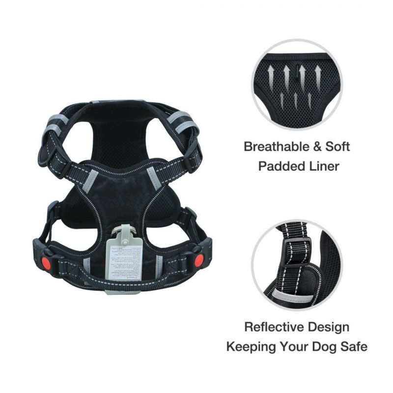 Easy Control Pet Harness with Reflective Strap