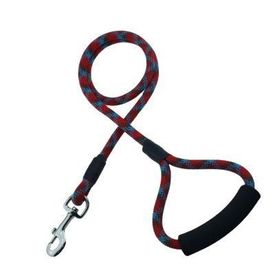 Strong Mountain Climbing Rope Dog Leash with EVA Handle