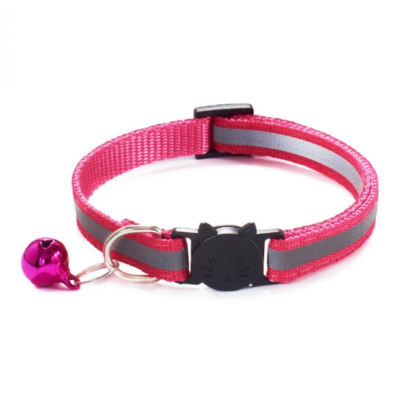 New Colors Reflective Breakaway Adjustable Pet Cat Collar Products