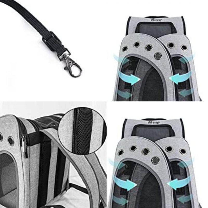 Travel Pet Carrier Backpack Dog Carrier Front Pack Travel Medium Small Bag